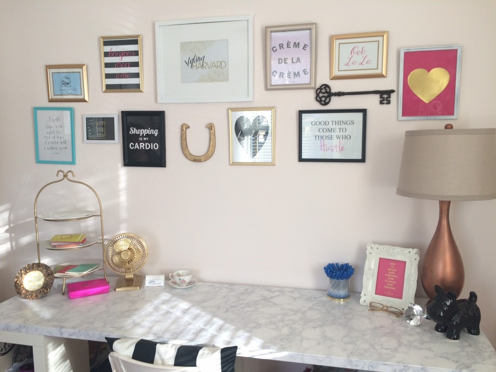 Styling Harvard home office