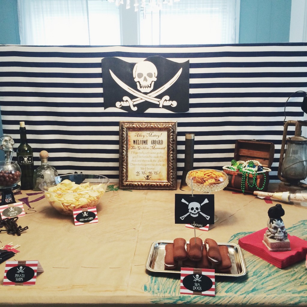 Styling Harvard Pirate Party