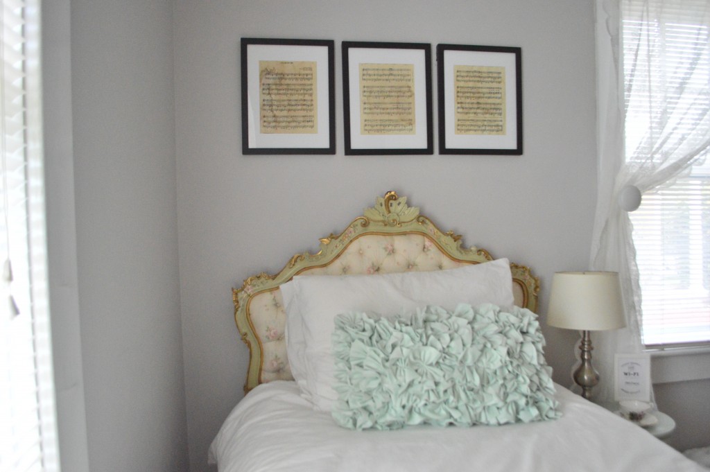 Styling Harvard Guest Room Book Wall